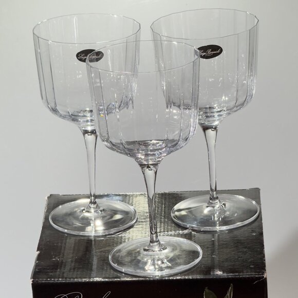 Luigi Bormioli Bach Gin Glasses Set Of 3 - 20.4oz Titanium Reinforced Crystal - Picture 15 of 15